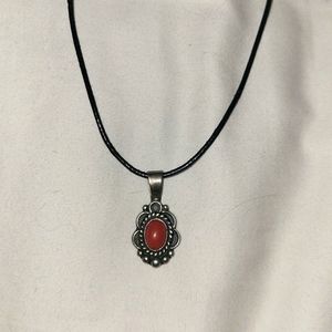 COPY - Silver Carnelian Necklace